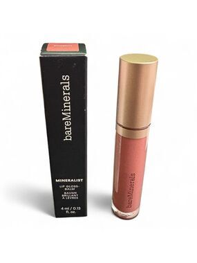 bareMinerals Mineralist Lip Gloss Balm - Sincerity NIB